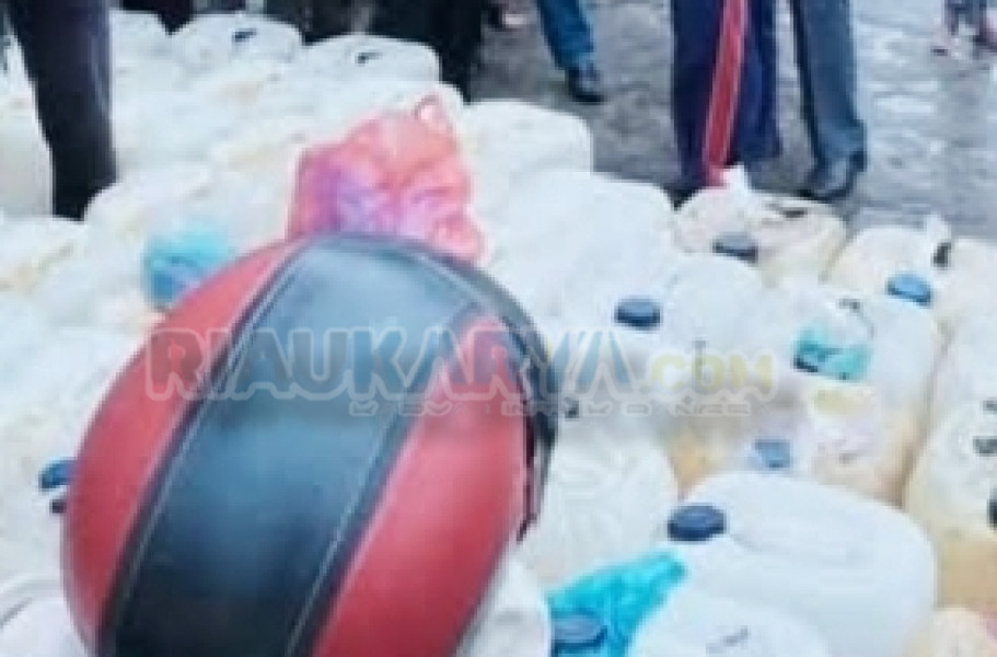 Pembelian BBM Pakai Jerigen Plastik di SPBU Batu Empat Tak Sesuai Saran Pertamina