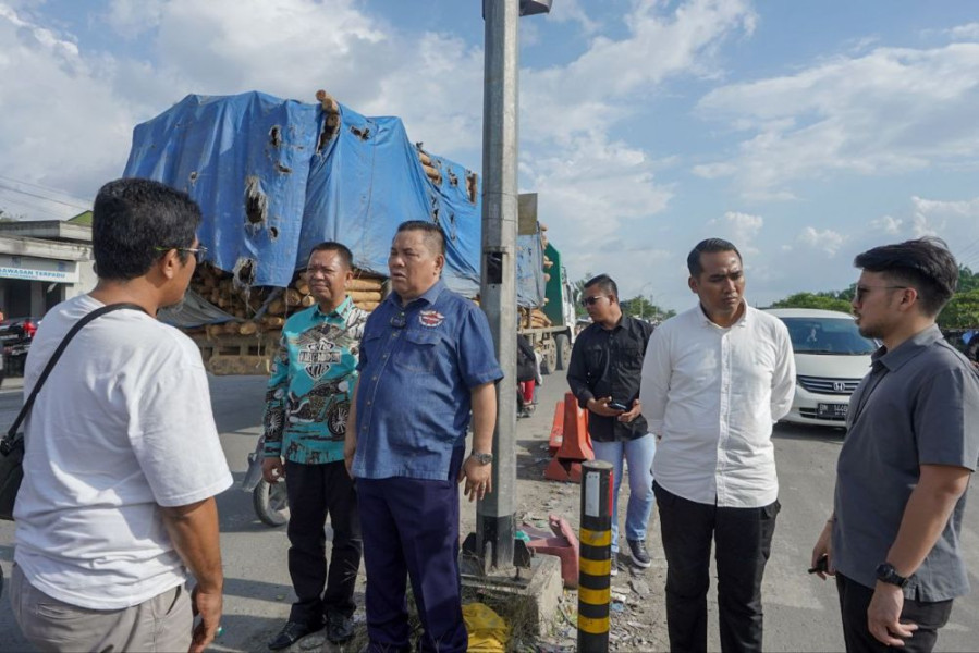 Pembebasan Lahan Pembangunan Flyover Simpang Garuda Sakti Pekanbaru Aman Terkendali