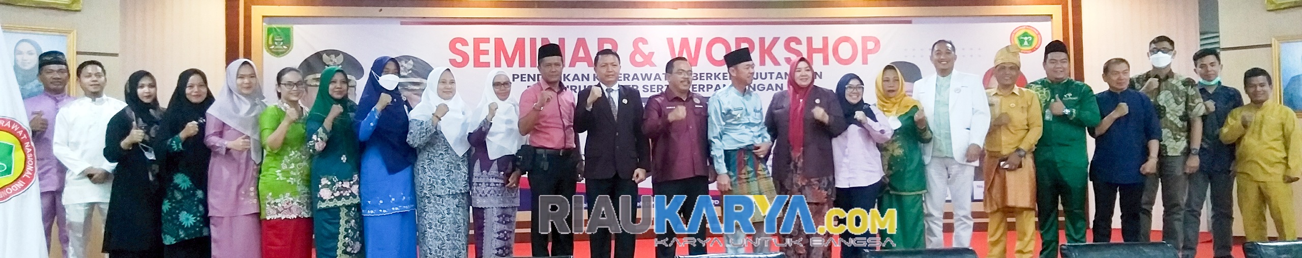 PPNI Riau Gelar Seminar & Workshop Pengurusan serta Perpanjangan STR di Rohil