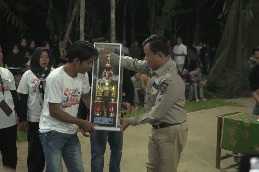 Hadiri Penutupan Turnamen Volly Suhardiman Berharap Lahirkan Bibit Atlet Muda Berprestasi