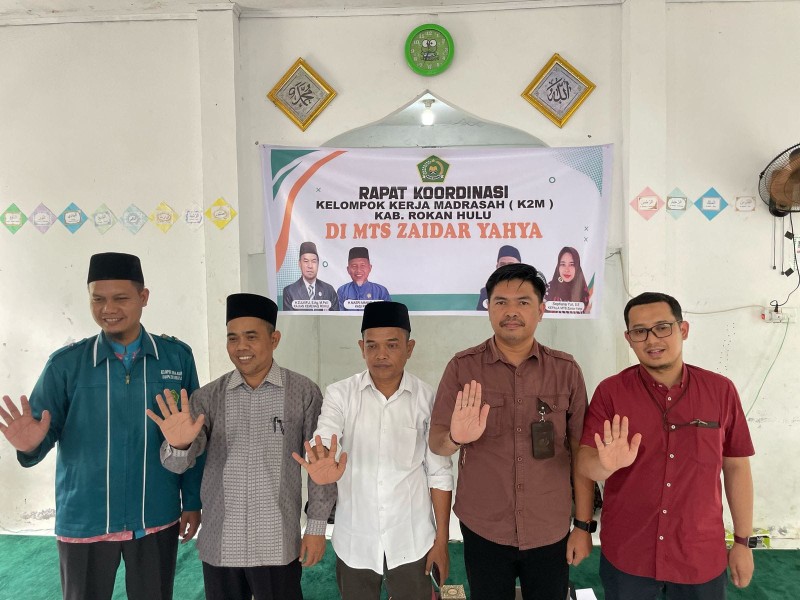 KKM Rohul Bahas Legalitas Sumbangan Sekolah Dalam Rapat Koordinasi Madrasah