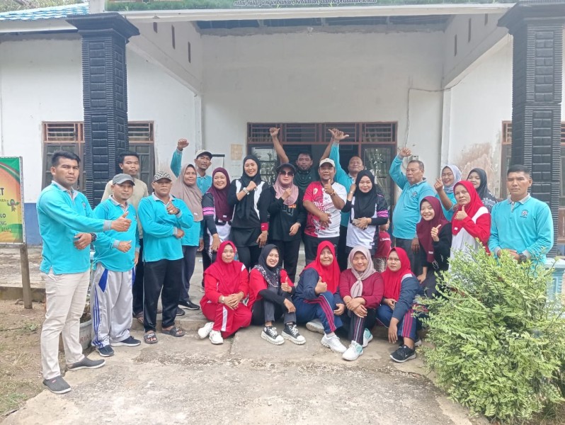 Kegiatan Posyandu di Pulau Sengkilo, Sentuh Balita, Ibu Hamil, dan Lansia