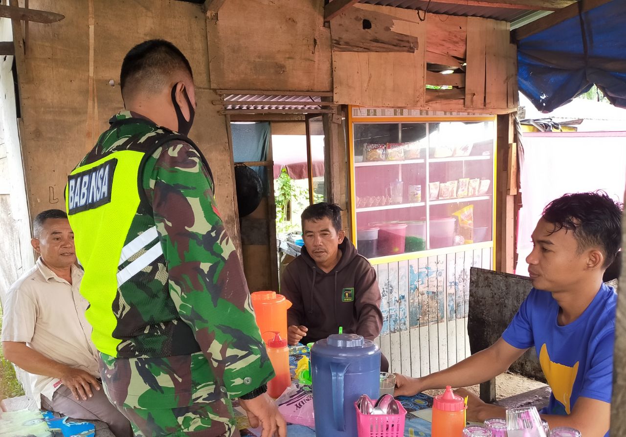 Satu Kecamatan Koramil 05 Gelar Sosialisasi Dua Tempat