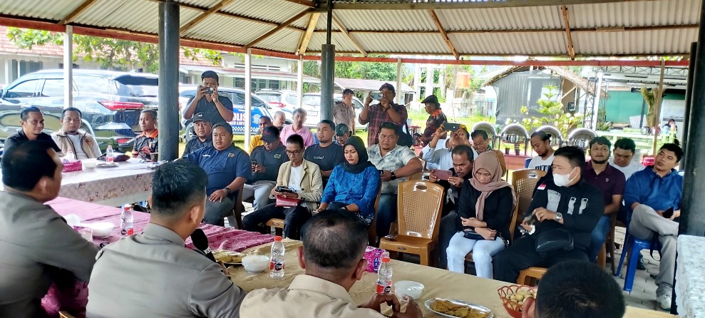 Silaturahmi Kapolres Inhu Bersama Awak Media, Perkuat Sinergi dan Kemitraan