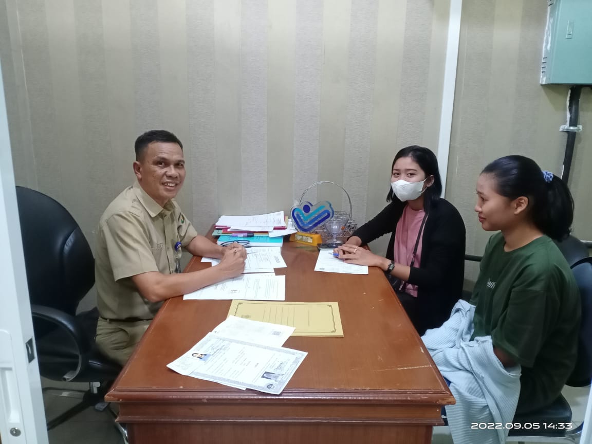 Urus Rekom Ke Malaysia Warga Singingi Sambangi Dinas PMPTSP  Naker Kuansing