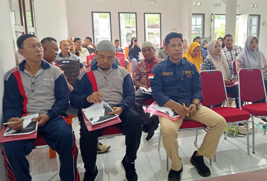 Kelembagaan Desa Lebih Tangguh, Unsur Perangkat Desa Pasir Kemilu Antusias Ikuti Pelatihan