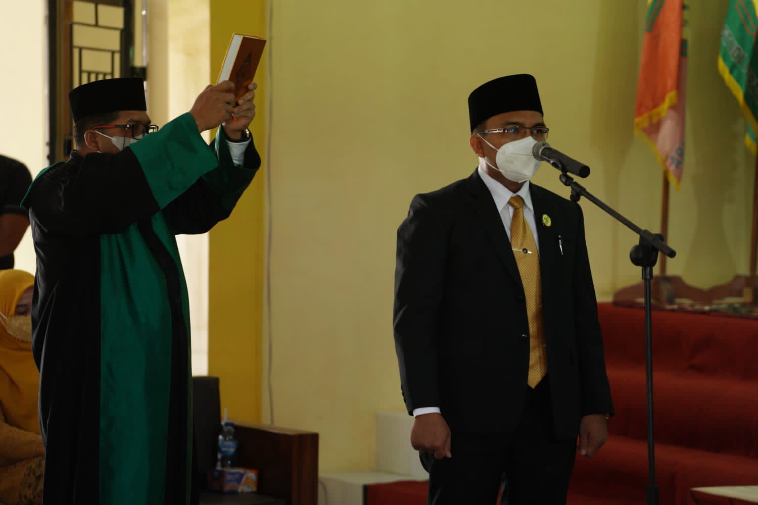 Nopriadi Resmi Jabat Sebagai Rektor Universitas Islam Kuantan Singingi Periode 2021-2025