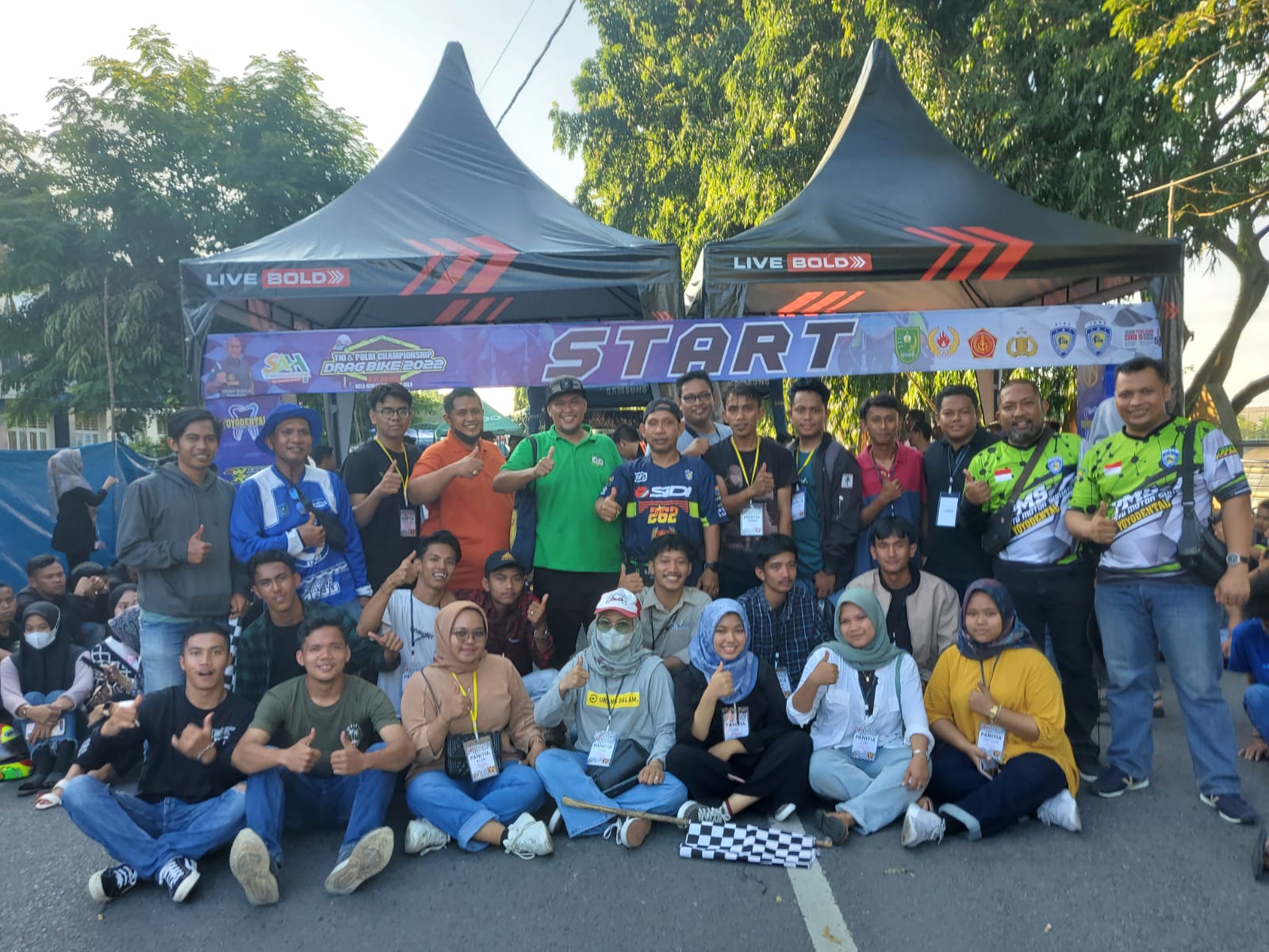 Ini Nama Para Juara Drag Bike TNI dan Polri Championship