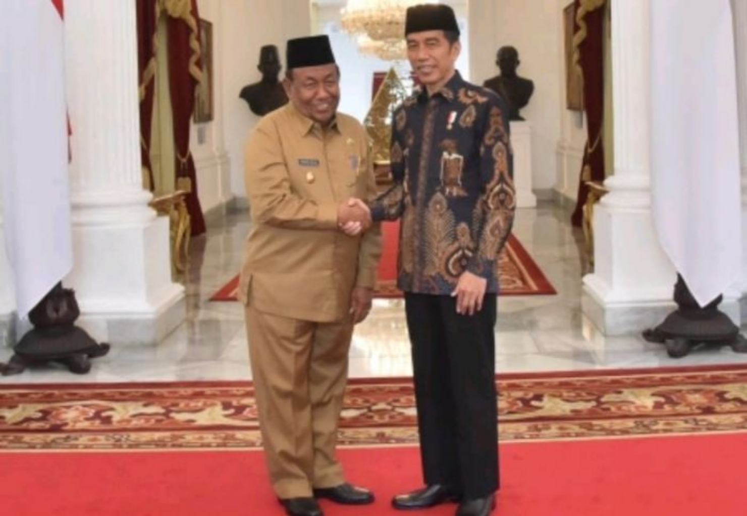 Presiden Jokowi Serahkan DIPA Riau Sebesar Rp26,9 Triliun