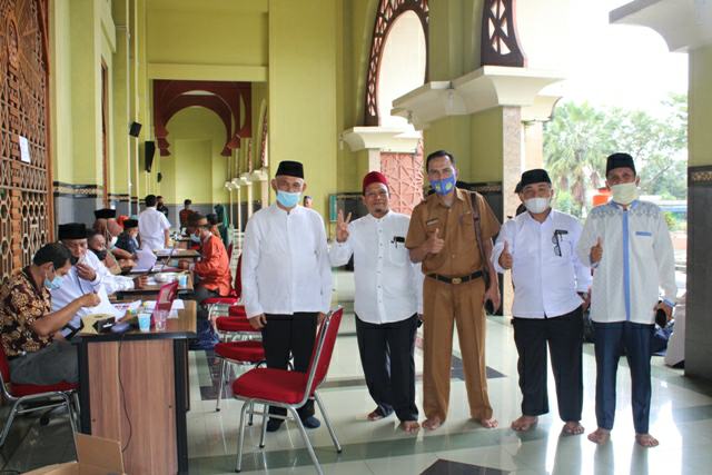 Ketua LPTQ Kampar Tinjau Langsung Pendaftaran Faktual Peserta MTQ