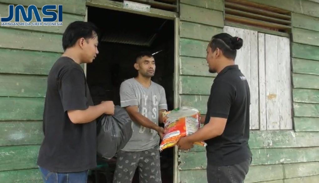 Jumat Berkah di Bulan Kemerdekaan RI, JMSI Salurkan Paket Sembako