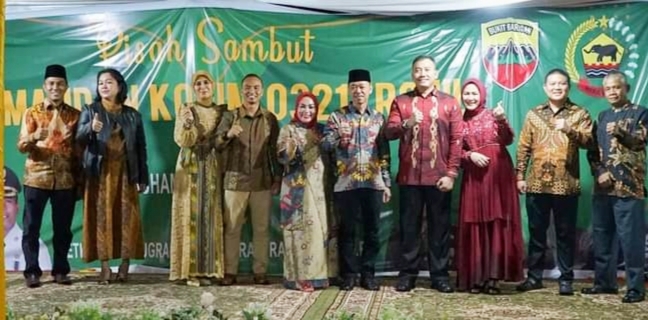 Wakil Ketua DPRD Rohil Hadiri Pisah Sambut Dandim 0321