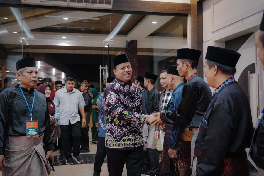 Warga Kuansing di Batam Tergabung Dalam IWAKUSI Menyambut Hangat Kehadiran Bupati Dalam Acara Pelantikan IWAKUSI Batam