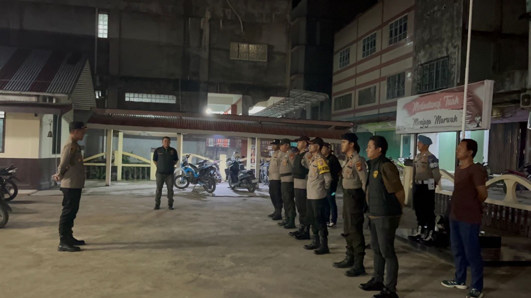 Polsek Kateman Gelar KRYD dan Patroli Malam, Antisipasi 3C, Narkoba, dan Gangguan Kamtibmas Lainnya