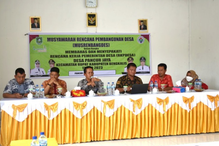 Pemdes Pancur Jaya Laksanakan Musrenbang Menyusun Program Pembangunan Jangka Panjang