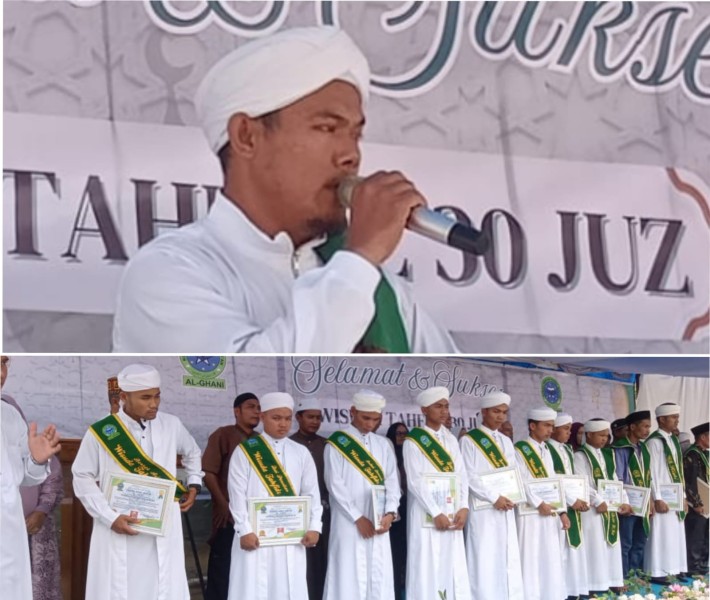Rumah Tahfidz Nurul Qur'an Al-Ghasni Gelar Wisuda Hafiz 30 Juz Angkatan Pertama