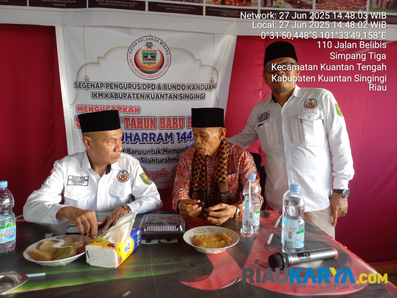 Peringatan Tahun Baru Hijriyah Di Sektretariat DPD IKM Kuansing