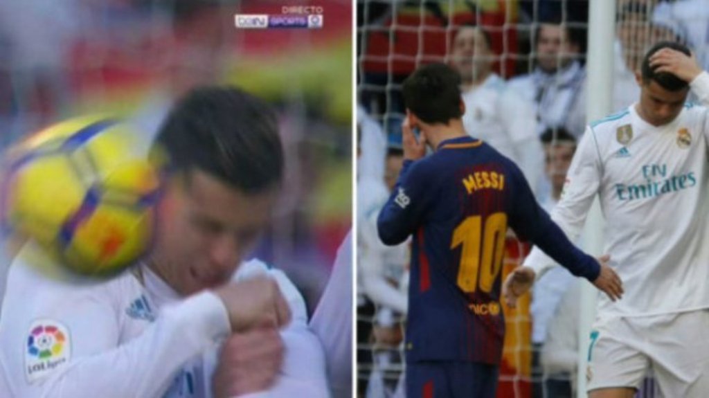 Tendangan Bebasnya 'Hajar' Wajah Ronaldo, Messi Tidak Enak Hati