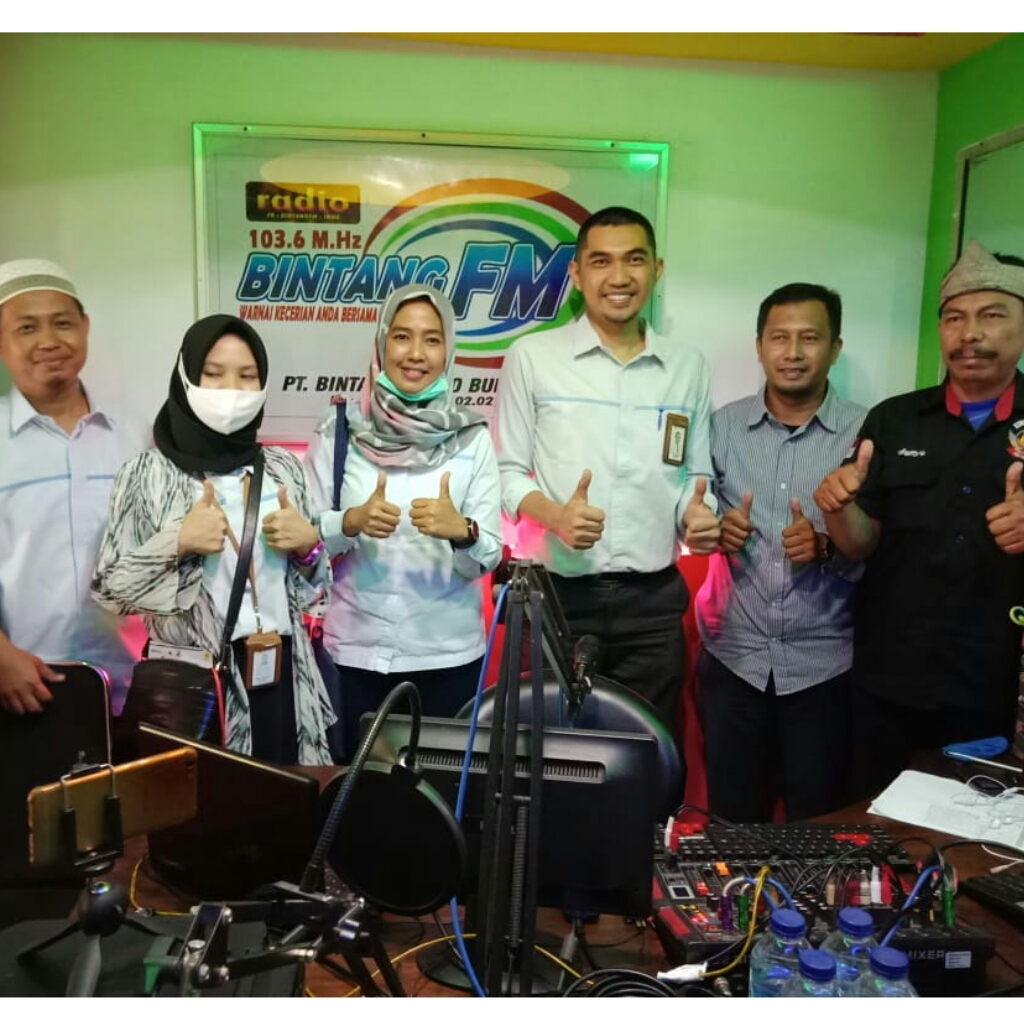PLN UP3 Rengat Gelar Talk Show Bersama Radio Bintang FM