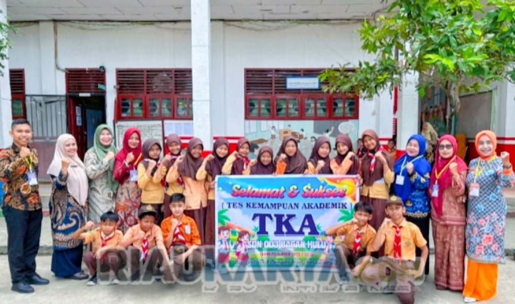 Rampungkan TKA 2026, SDN 003 Bagan Hulu Beri Apresiasi kepada Pengawas MBU STIK
