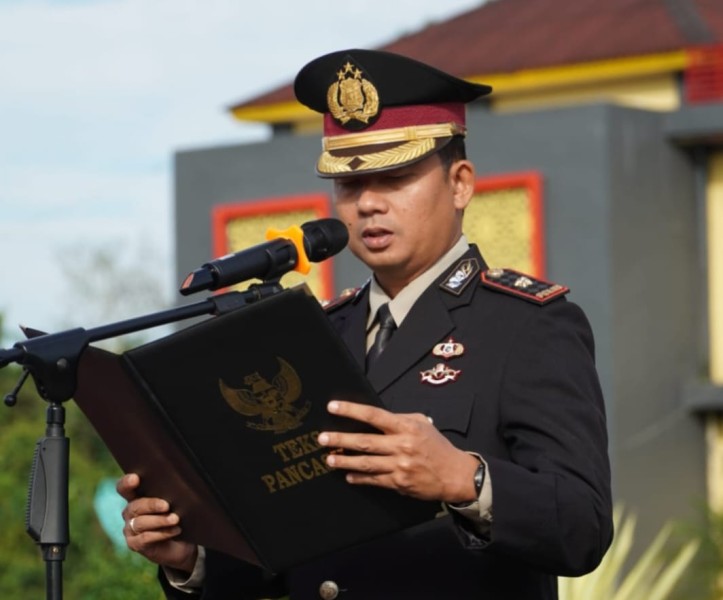 Peringati Hari Lahir Pancasila, Wakapolres Rohul Tegaskan Pentingnya Menjaga Ideologi Di Era Digital