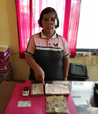 IRT Kedapatan Jual Nomor Judi Togel Diamankan Polsek Tapung Hulu