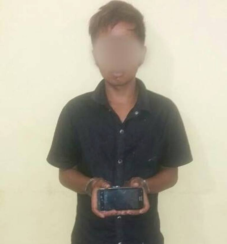 Jual Hasil Jambret, Seorang Pemuda di Inhu Ditangkap