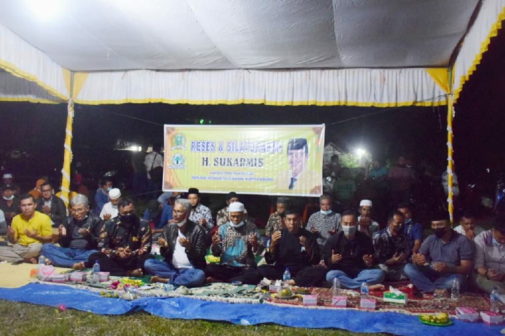Reses Anggota DPRD Riau, H. Sukarmis di Desa Petai, Bermacam Aspirasi Diserap