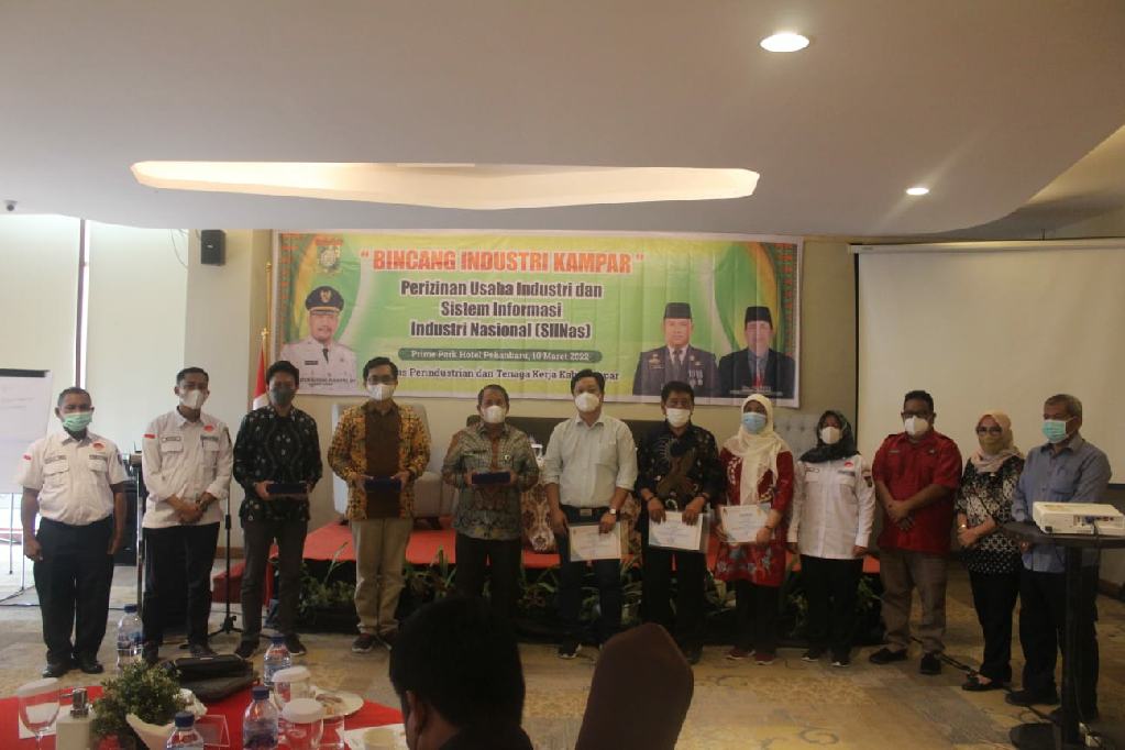 Pemkab Sampaikan Program Strategis Industri Kampar dengan Para Pelaku Industri