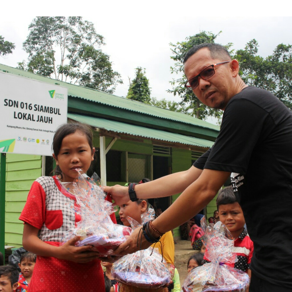 Charity Champ Komunitas P4WDA X Bersama Dompet Dhuafa Riau, Ekspedisi Suku Talang Mamak