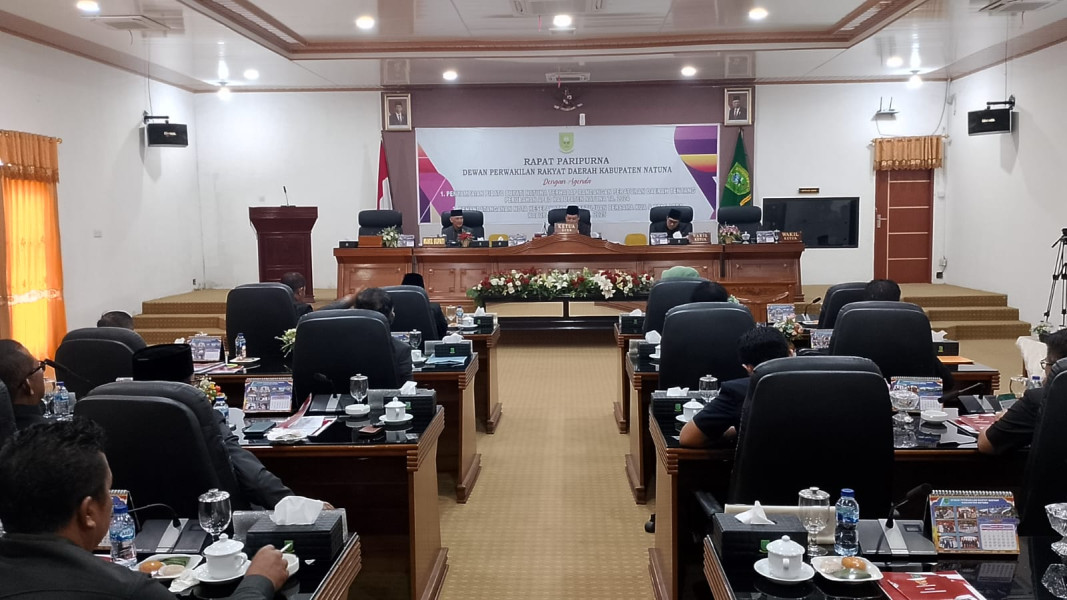 DPRD Natuna Gelar Paripuna Tentang Perubahan APBD