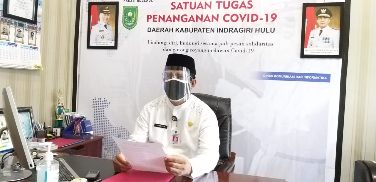 Ini Sebaran Kasus Covid-19 di Kabupaten Inhu Terbaru