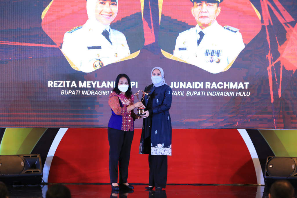 Meningkat, Kabupaten Inhu Raihan Penghargaan Kabupaten/Kota Layak Anak Kategori Nindya