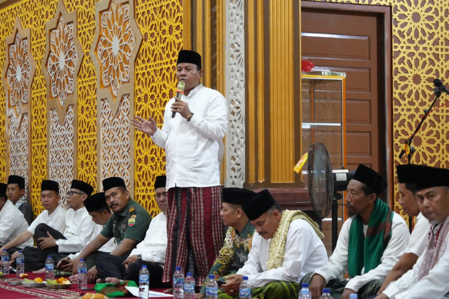 Safari Ramadhan Di LTD Mukhlisin Apresiasi Kepedulian  Kinerja  Plt Bupati Suhardiman