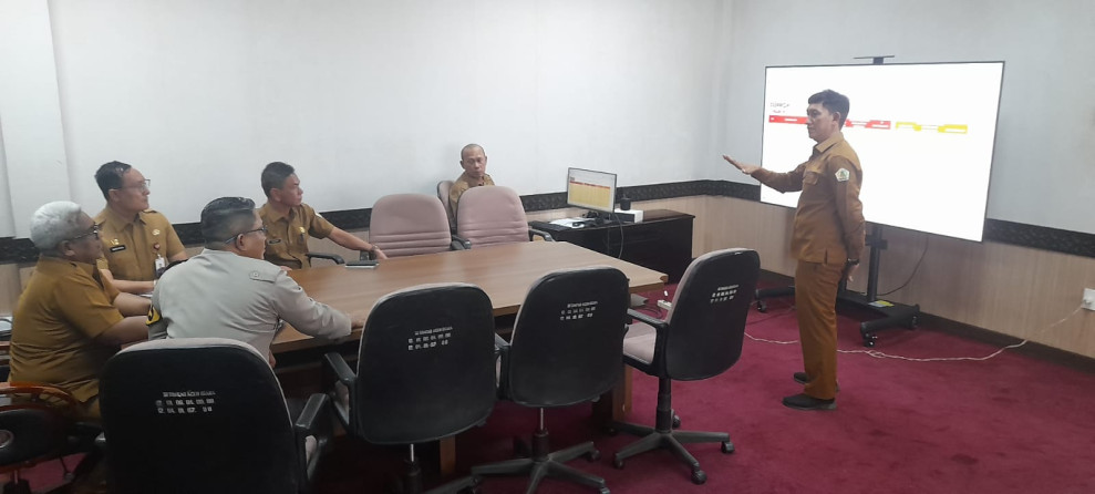 Bupati Aceh Utara Bersama Pejabat Provinsi Pantau Persiapan Final Desk Pilkada