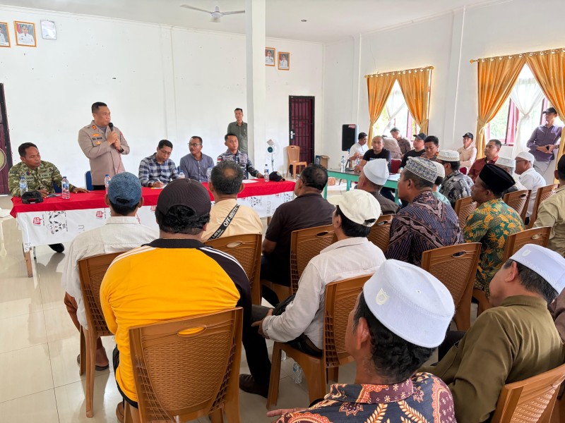 Aksi Memanas Berhasil Diredam, Kapolres Rohil Pastikan Panipahan Aman dan Kondusif