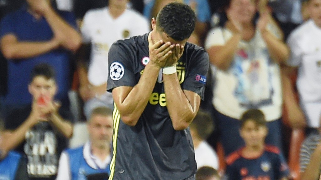 Juventus Bungkam Valencia 2-0, Cristiano Ronaldo Diusir Wasit