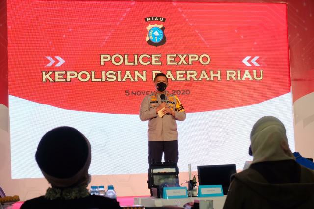 Gelar Police Expo, Polda Riau Tampilkan Peralatan Canggih untuk Ungkap Kejahatan