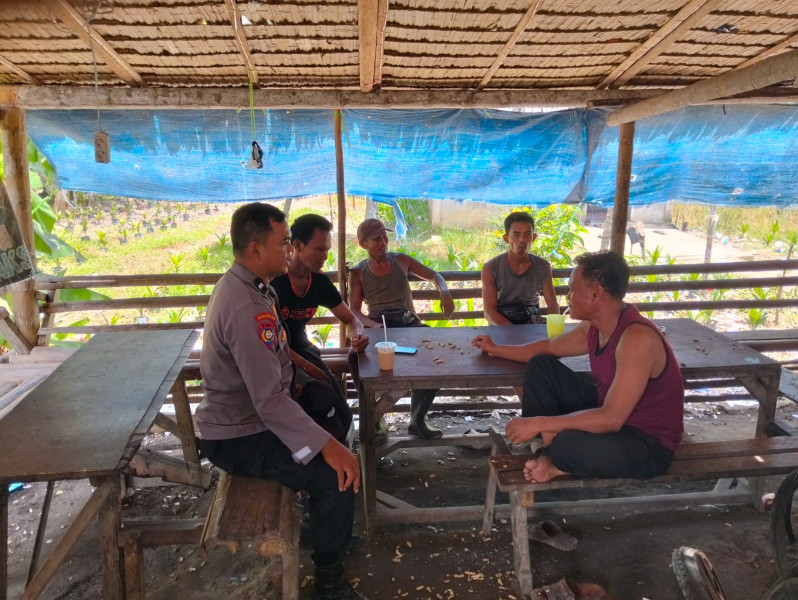 Cooling System Bhabinkamtibmas Polsek Keritang Untuk Memastikan Keamanan Warga Desa Binaan