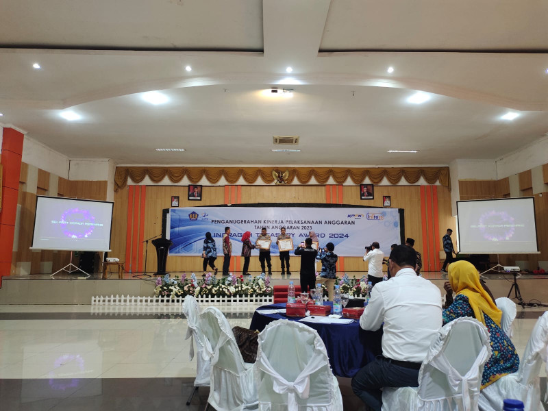 Indragiri Treasury Award 2024, Polres Inhu Terima 2 Penghargaan Dari KPPN Rengat