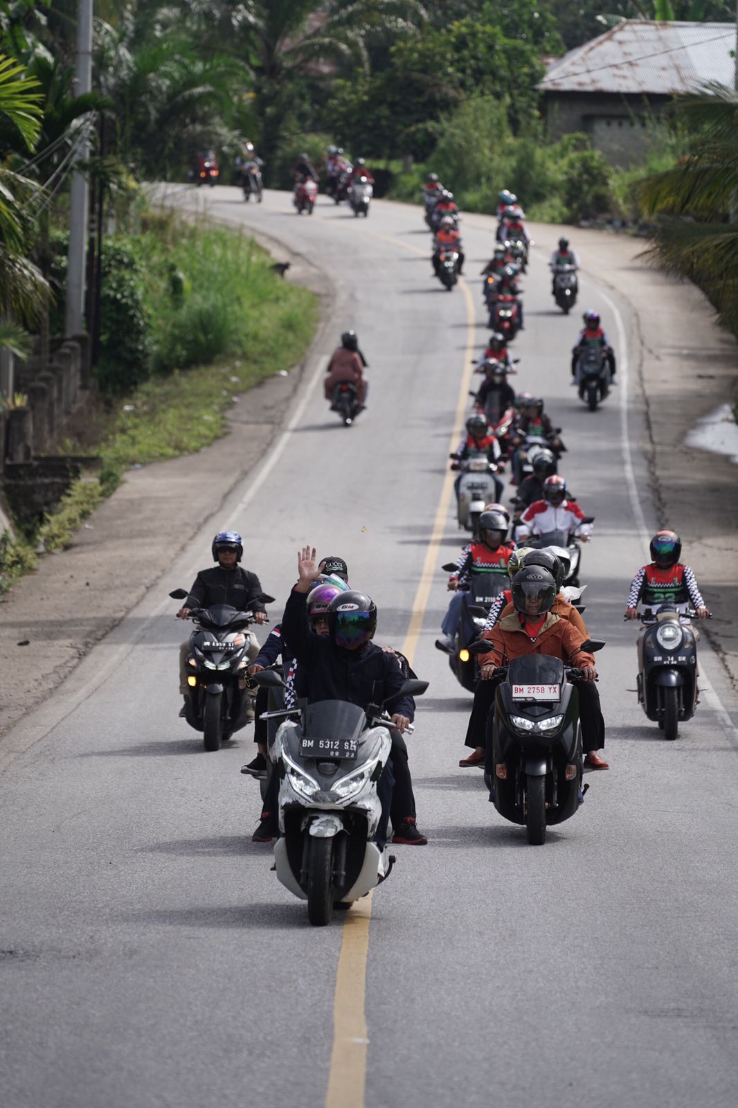 Jelajah Kuansing Bertajuk Safety Riding Sempena HUT Kuansing Plt Bupati Minta Kopindag Pantau Dan St