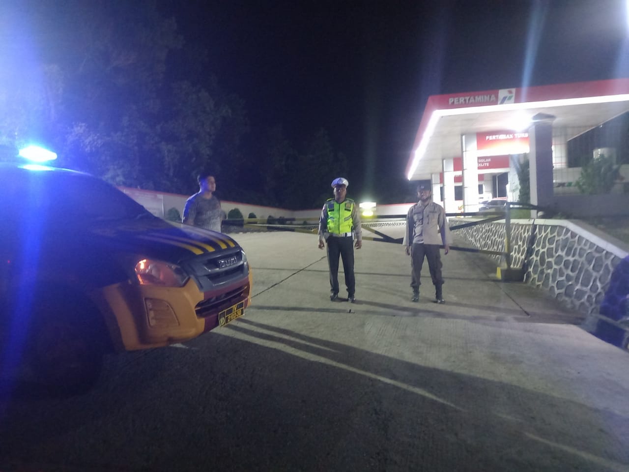 Polres Inhu dan Polsek Gelar Blue Light Patrol, Ada Penambahan Sasaran