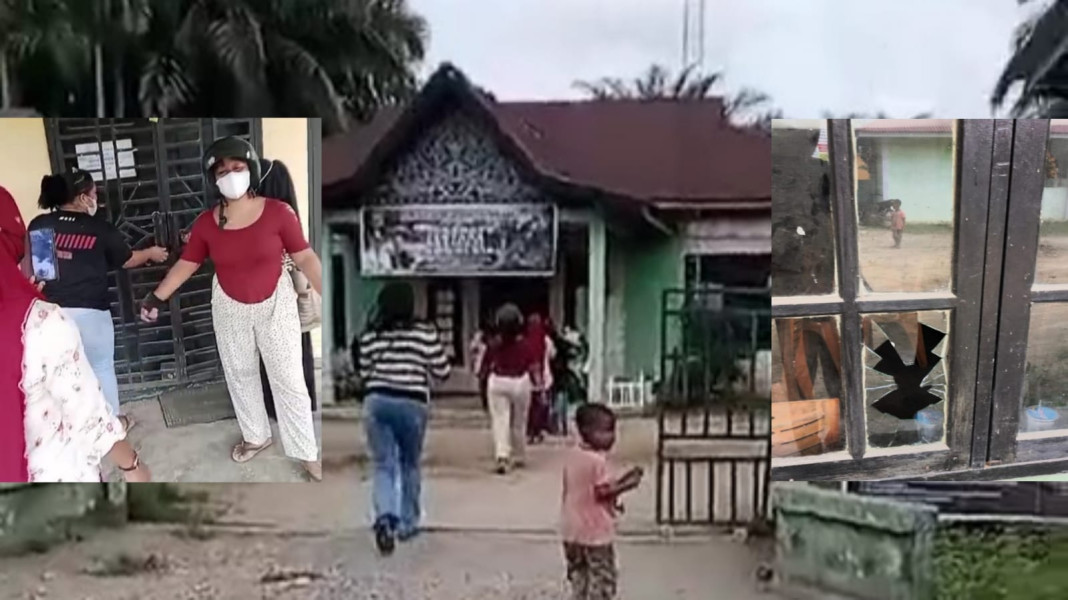 Kerusuhan di Kantor Desa Bongkal Malang, Karyawan Diusir dan Kantor Digembok