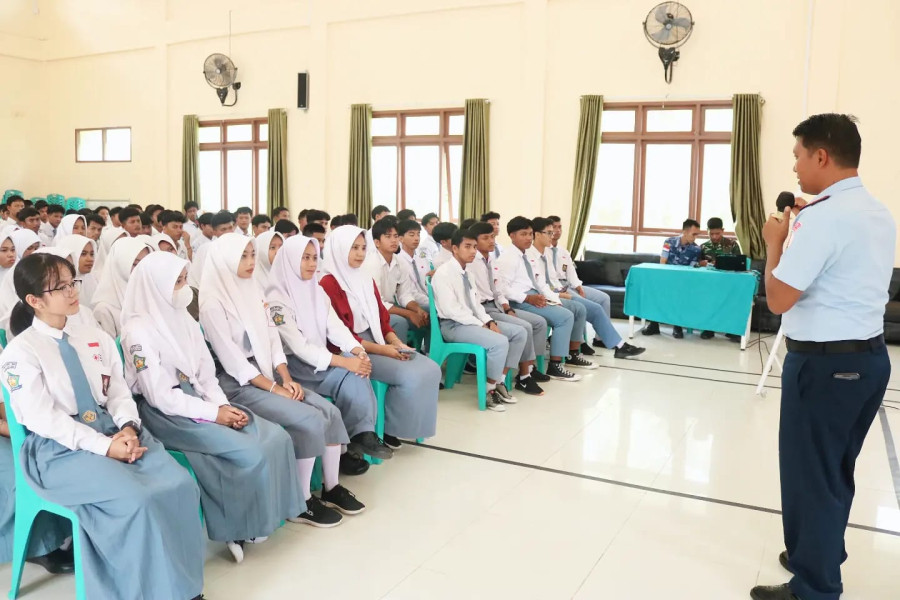 Danlanud RSA Ajak Generasi Muda Natuna Gabung Menjadi TNI AU