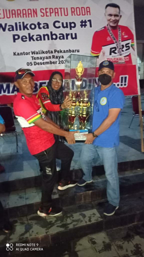 Raih 7 Emas dan 6 Perak, Club Sepatu Roda Bina Muda Boyong Piala Bergilir Walikota Pekanbaru Cup #1