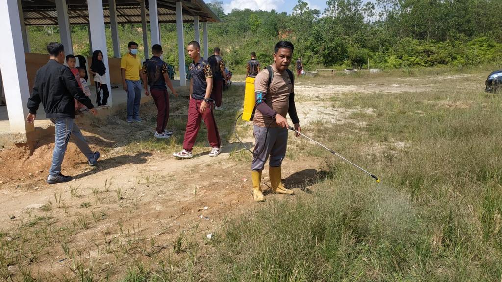 Sambut Isra Miraj 1444 H, Polres Kuansing  Gelar Bakti Religi