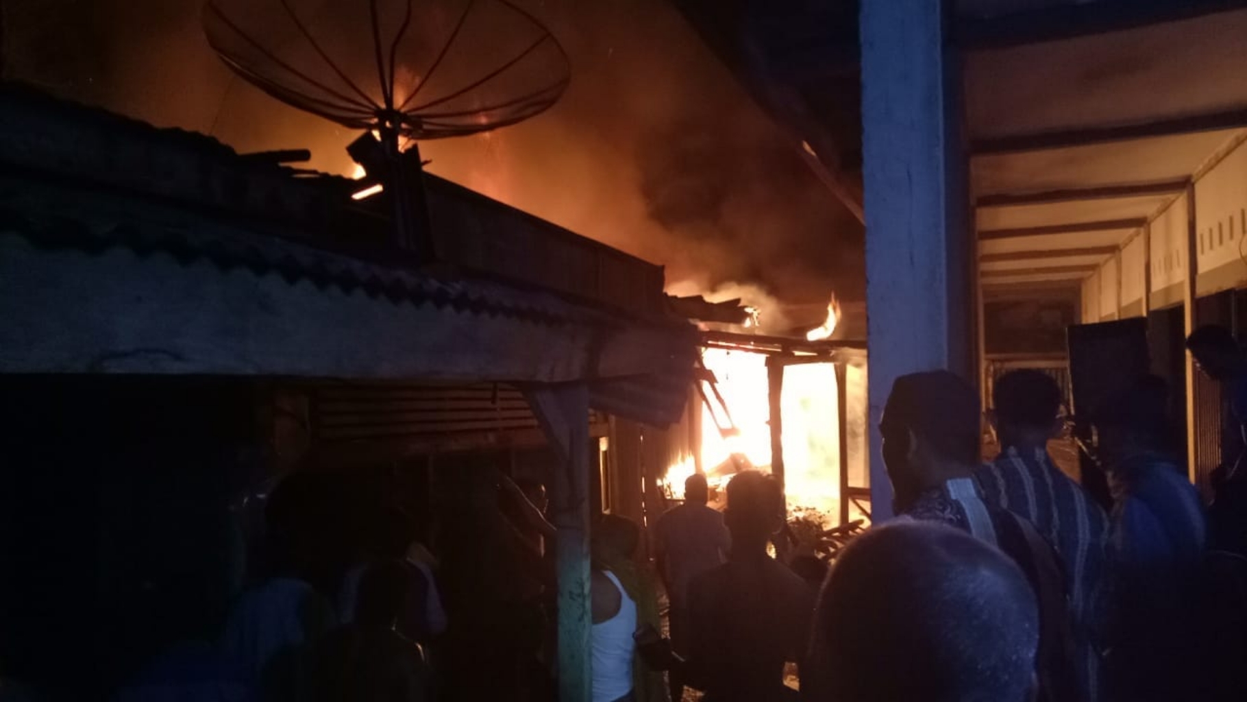 3 Unit Kios di Pasar Kuala Kilan Inhu Hangus Terbakar, Kerugian Mencapai Ratusan Juta