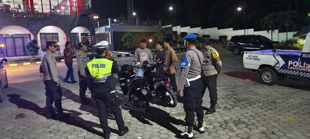 Jelang Pilkada, Polsek Seberida Patroli Dialogis