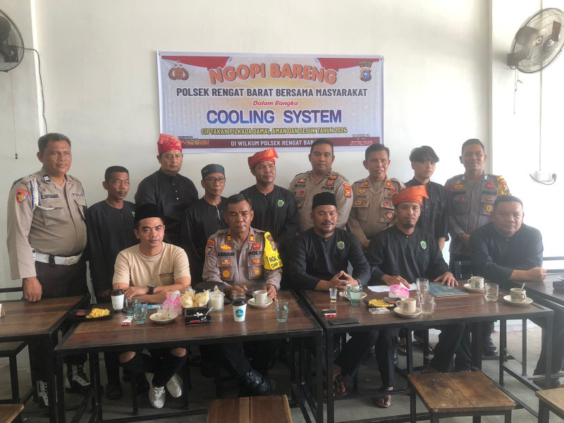 Silaturahmi Bersama Tameng Adat: Kapolsek Rengat Barat: Mari Ciptakan Pilkada Damai