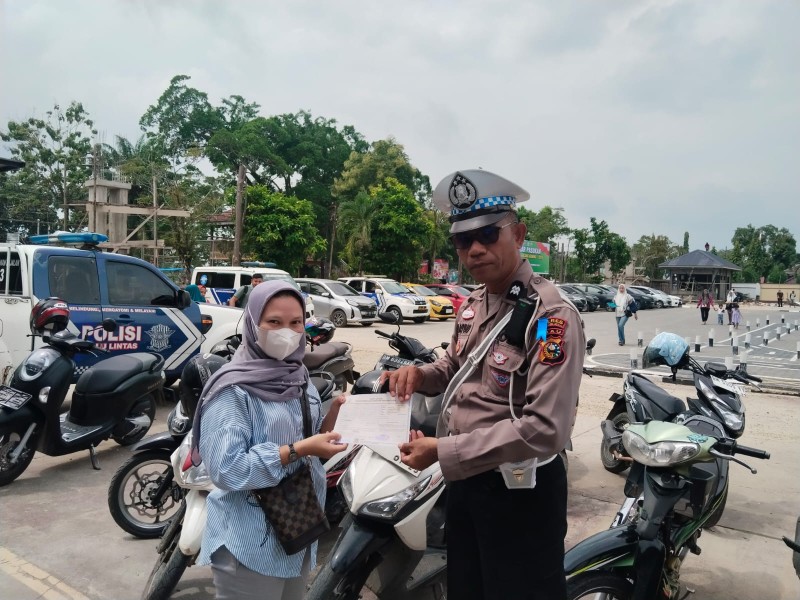 Hari Pertama Operasi Patuh 2025, 30 Pelanggar Lalu Lintas Terjaring di Inhu